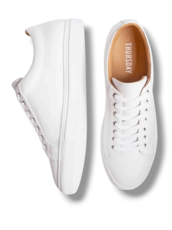 Thursday Boot Company Shoes - Thursday Boot Company Women’s Premier Low Top White Italian Leather Shoes